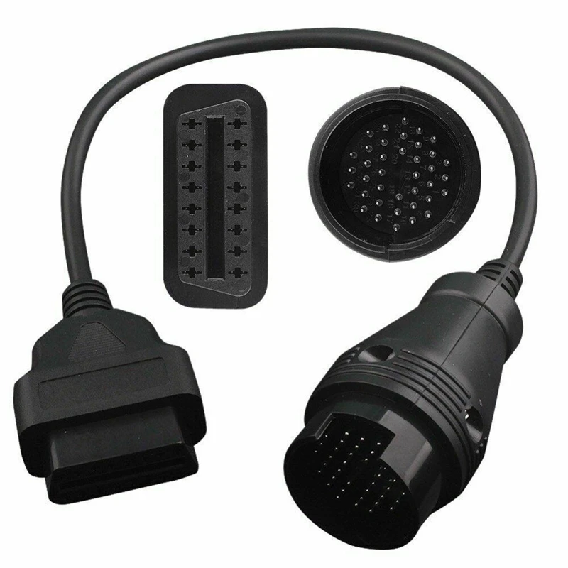 Высокое качество для BENZ 38PIN 38Pin адаптер OBDI OBDII Кабельный разъем до 16Pin работает MB