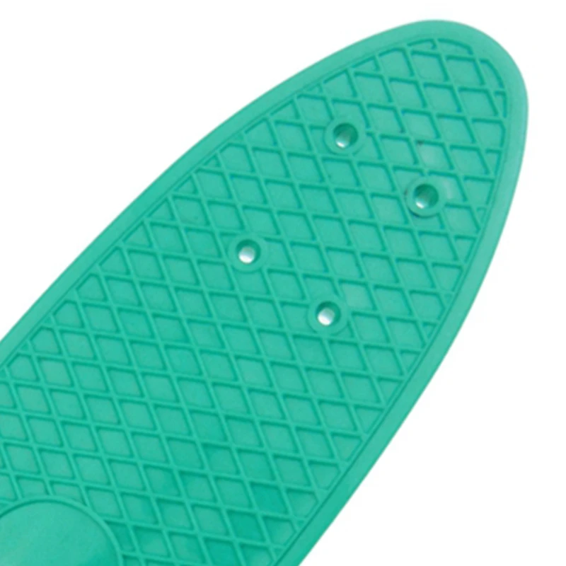 

22.5X 6 Inch Skateboard Plastic Fish Banana Skating Board Decks for Outdoor Sport Fish Board Non-Slip Deck