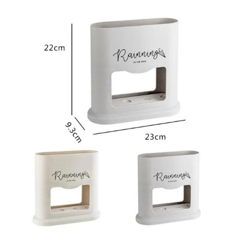 2 присоски держатель для хранения зонтов с поддоном дома офиса прихожей