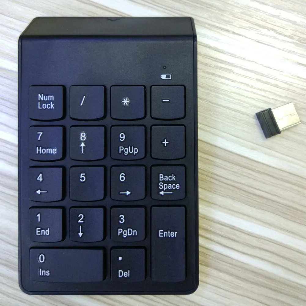Клавиатура компьютер ABS Мини USB цифровая клавиатура 18 клавиш 2,4G беспроводной ноутбук Настольный внешний цифровой Numpad простота в эксплуатации