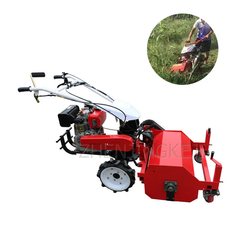 

Multifunctional Weeder Self-Propelled Agriculture Land Reclamation Paddy Field Cultivation Loosen The Soil Lawn Mower Equipment