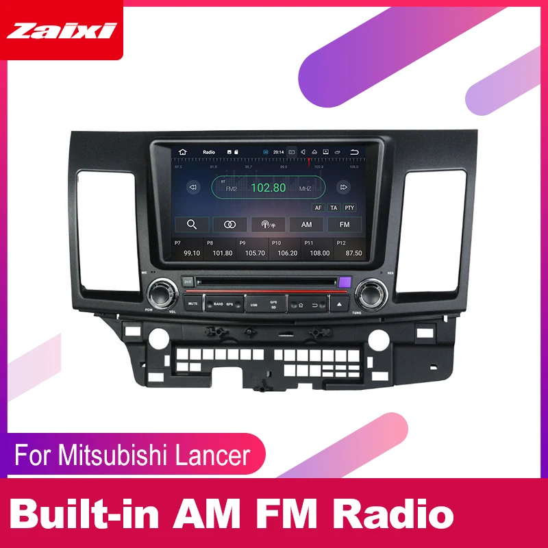 Для Mitsubishi Lancer 2007 ~ 2012 автомобильный Android мультимедийный DVD-плеер система