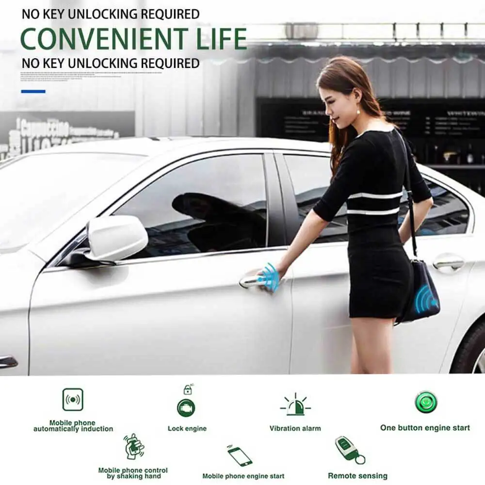 Автоматические дистанционные стартеры PKE Центральная Блокировка для запуска