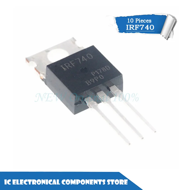 Новый оригинальный 10 шт./лот IRF740 IRF840 TO-220 | Электроника