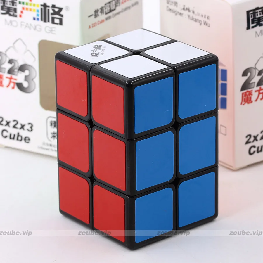 Cubo m&aacute;gico rompecabezas QiYi(XMD) 2x2x3 223 322, Cubo de velocidad educativo profesional, juego de sabidur&iacute;a, juguetes, regalo-2