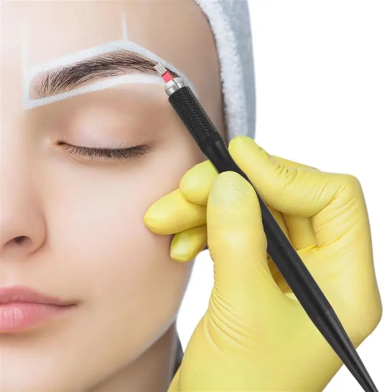 

5pcs Durable Practical Lightweight Tattoo Supplies Tattoo Eyebrow Pen for Tattoo Lover Family Friends