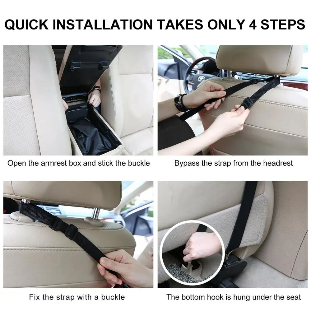 Кожаное автомобильное сиденье между органайзером держатель для стайлинга