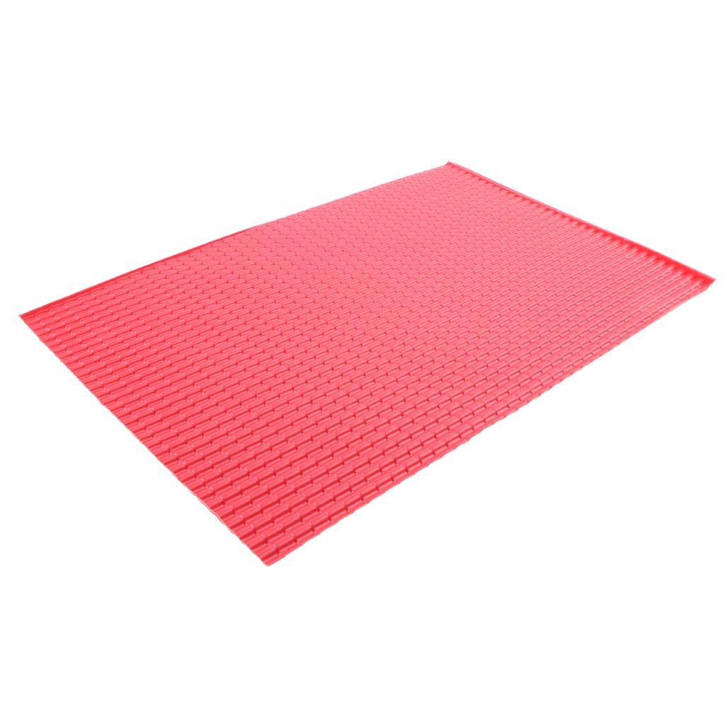 

1/25 Scale Roof Tile Sheet Model Layout Scenery Building Material 200x300mm
