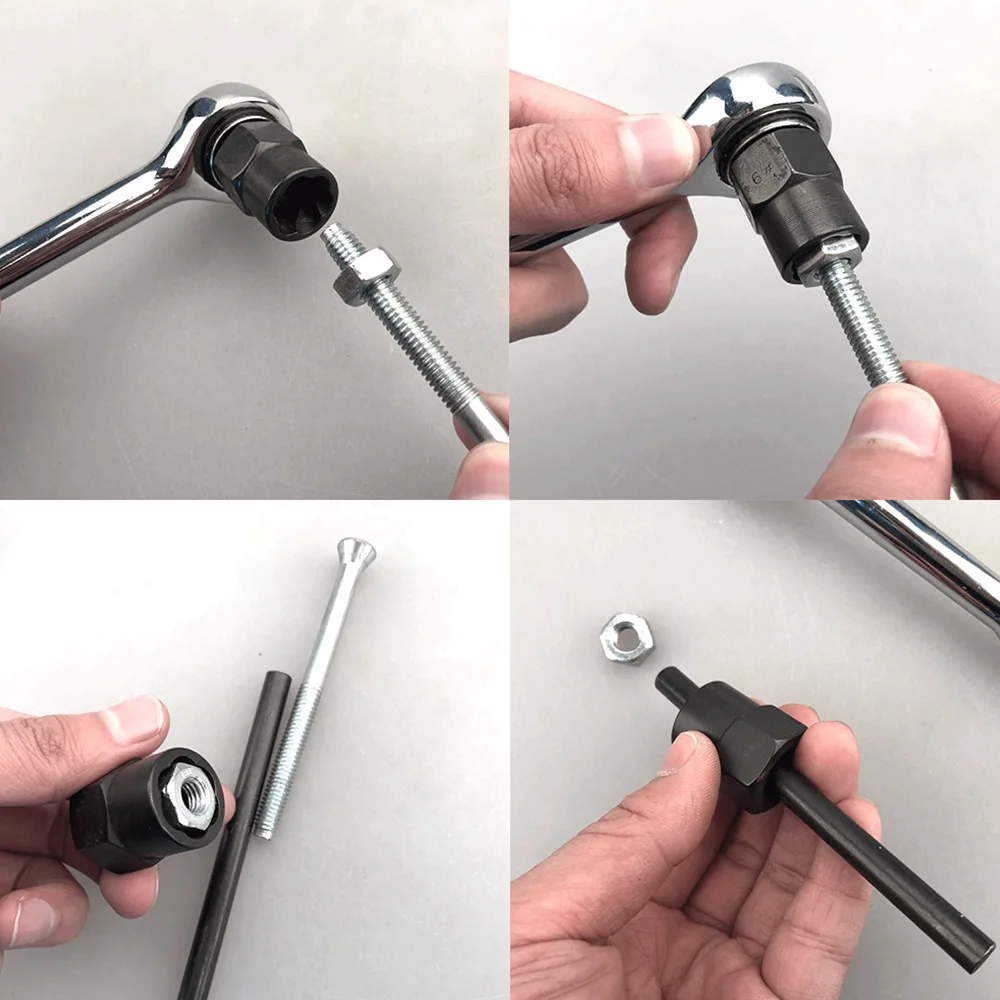 

11pc Nut Remover Damaged Screw Extractor Speed Out Drill Bits Removal Broken Bolt Remover for adjustable Air Ratchets