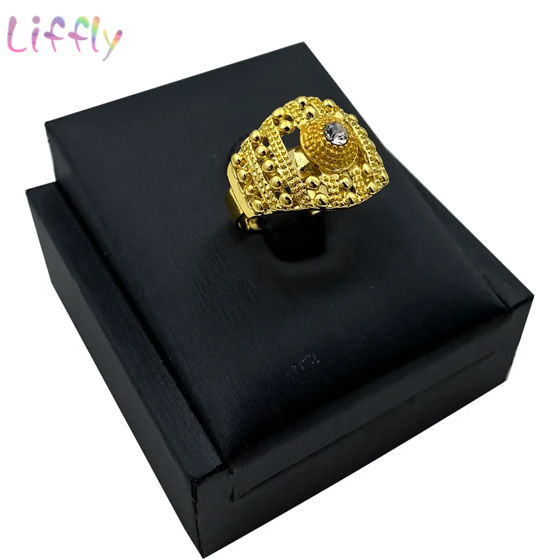 Liffly изысканный и Африканский комплект ювелирных изделий большое круглое