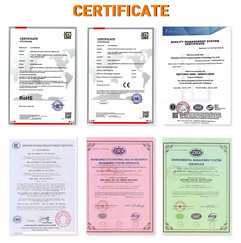 

3G 4G Mobile Phone Signal Booster LTE 1800 WCDMA 2100
