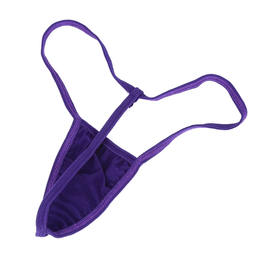 Прозрачные черные сексуальные трусики с низкой посадкой из ледяного шелка