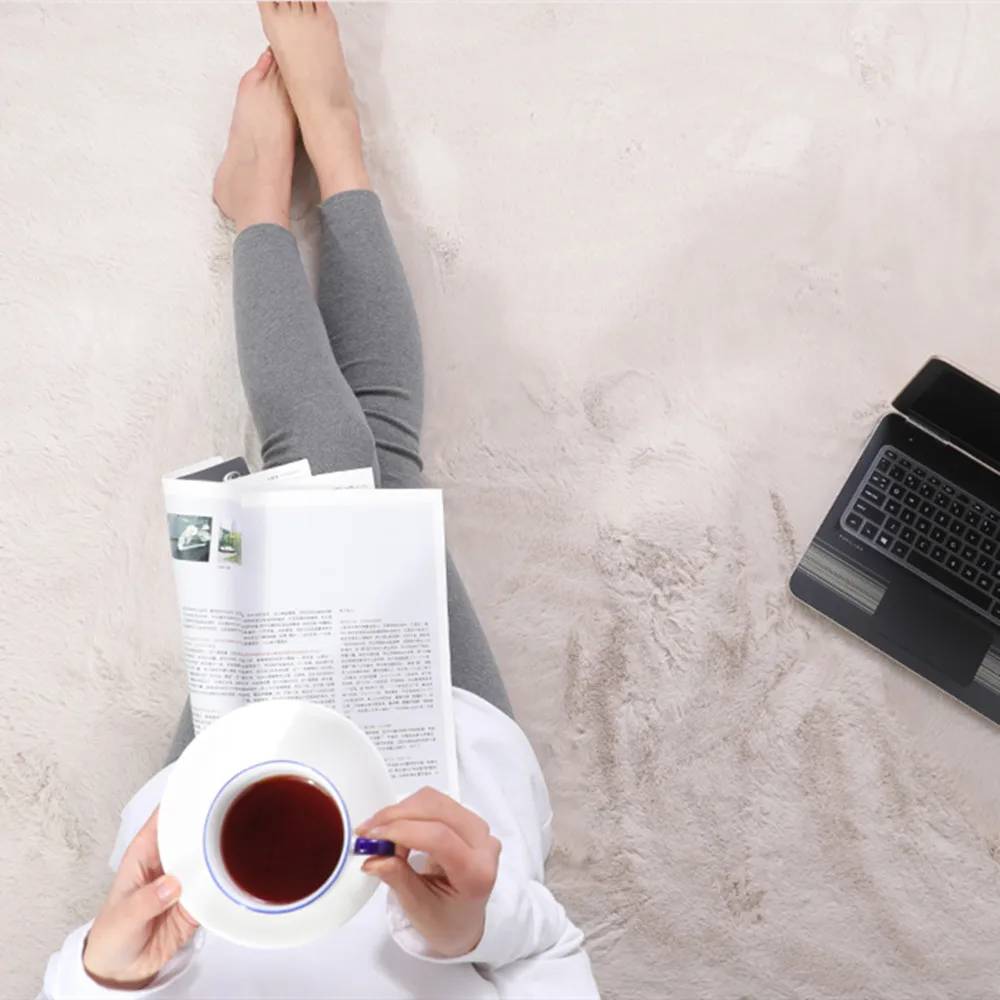 Мягкие кроличьи ковры из искусственного меха детские очень удобные коврики для