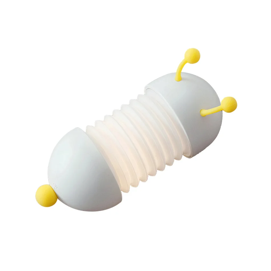 Креативный гусеничный ночник умный сенсор детский подарок прикроватная Ночная