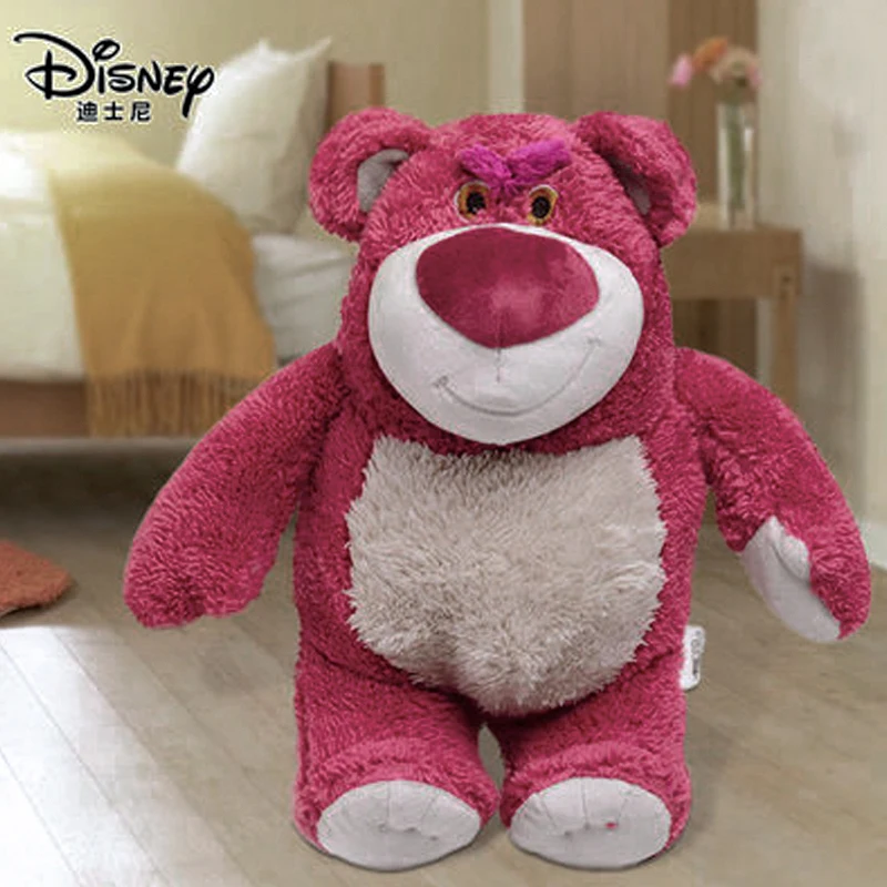 

Disney Anime Toy Story 3lotso Strawberry Bear 30cm Plush Toy Doll Stuffed Super Soft Kawai Doll Children Doll Christmas Gift