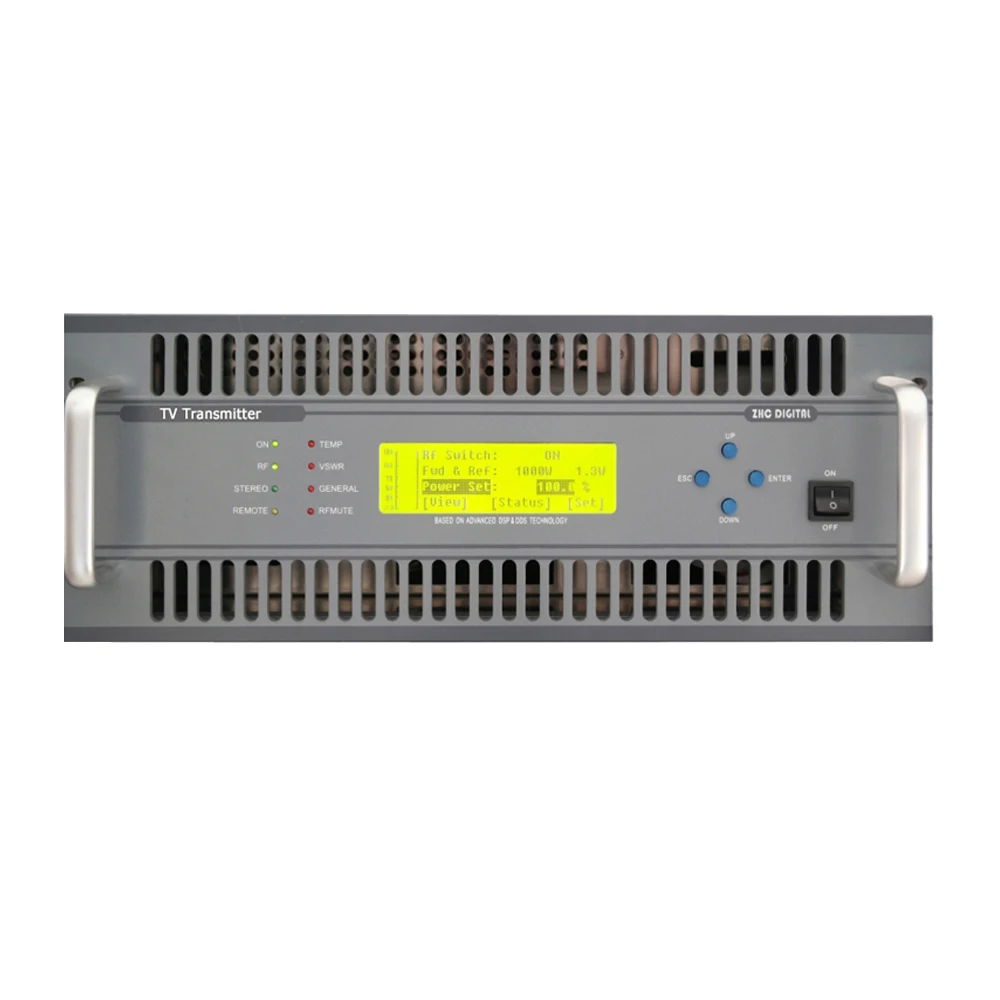 CZH518A-1KW VHF UHF беспроводной Аналоговый ТВ сигнал трансляции передатчик станции