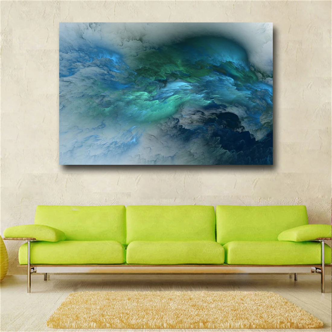 Холщовый постер большого размера художественные принты абстрактная черная