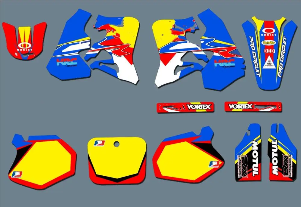 Полный набор наклеек бесплатный персонализированный Графический фон наклейки