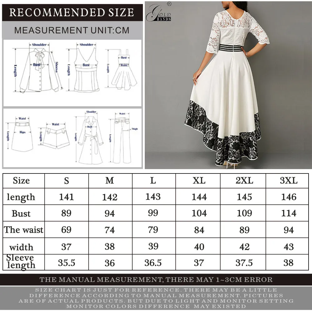 

Autumn Women Dress Elegant Sexy Hollow Out White Lace Long Party Dress Casual Plus Size Slim Ball Gown Maxi Dresses