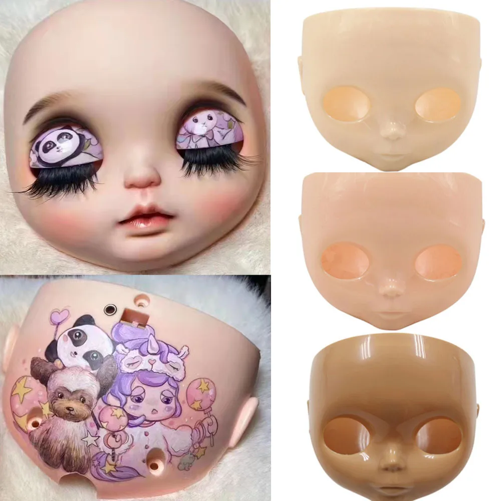 Blyth doll Face shell DIY change makeup without face Five colors | Игрушки и хобби
