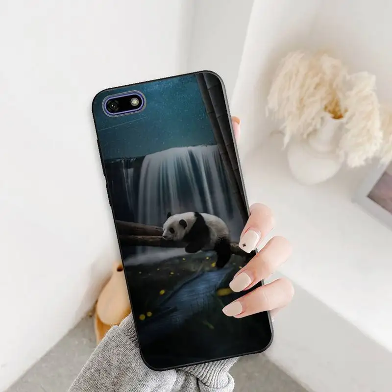 

Cool Panda Phone Case for redmi 4X 5plus 6 6A7 7A 8 8A 9 note 4 8T 8pro 9 pro Case