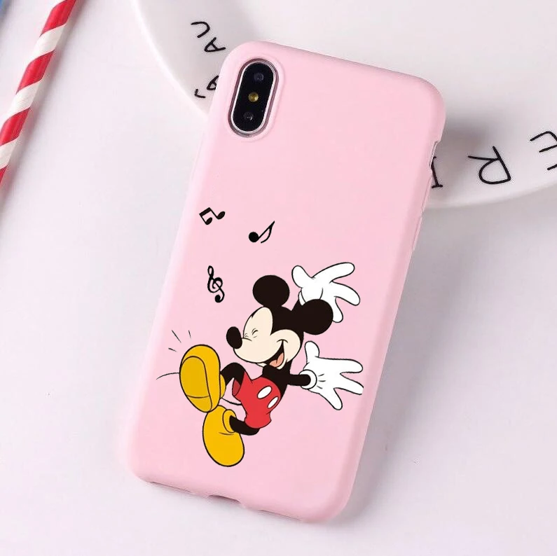 FHSR-24421 Мягкий термополиуретановый чехол с Микки и Минни для huawei p30 pro p30 lite p20 pro p10 mate 20 p10 lite honor 9 lite honor 10 lite - Цвет: FHSR-24421