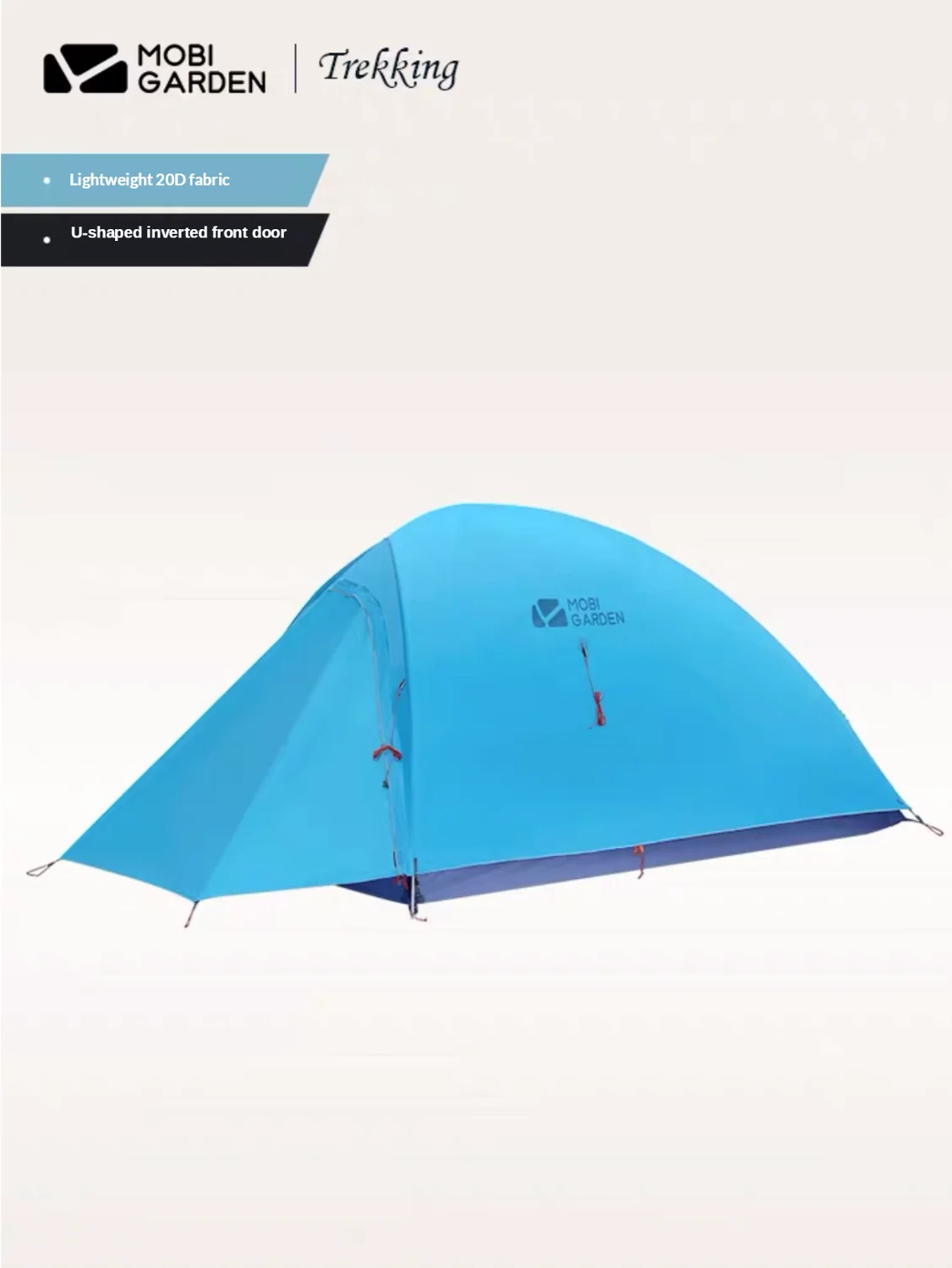 

Mobi garden Light Knight Ul1/Ul 2/Ul1 Plus /Ul 2 Plus Tent Outdoor Light 1-2Person 20D Nylon Double Layer 4 Season Hiking
