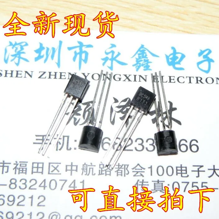 1000 шт. BC549C TO-92 BC549 TO92 549C 0.1A 30V новый оригинальный транзистор | Обустройство дома