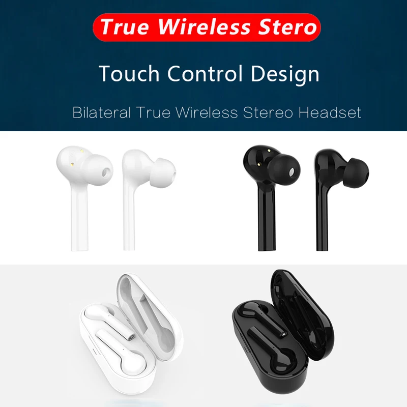 Беспроводные водонепроницаемые наушники вкладыши JS18 Bluetooth 5 0 с поддержкой для Xiomi