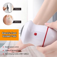 electric foot file grinder dead skin callus remover for foot pedicure tools feet care for hard cracked foot files clean tools