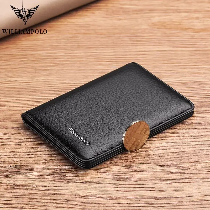 Женский кошелек из натуральной кожи мужская сумка воловьей короткий держатель