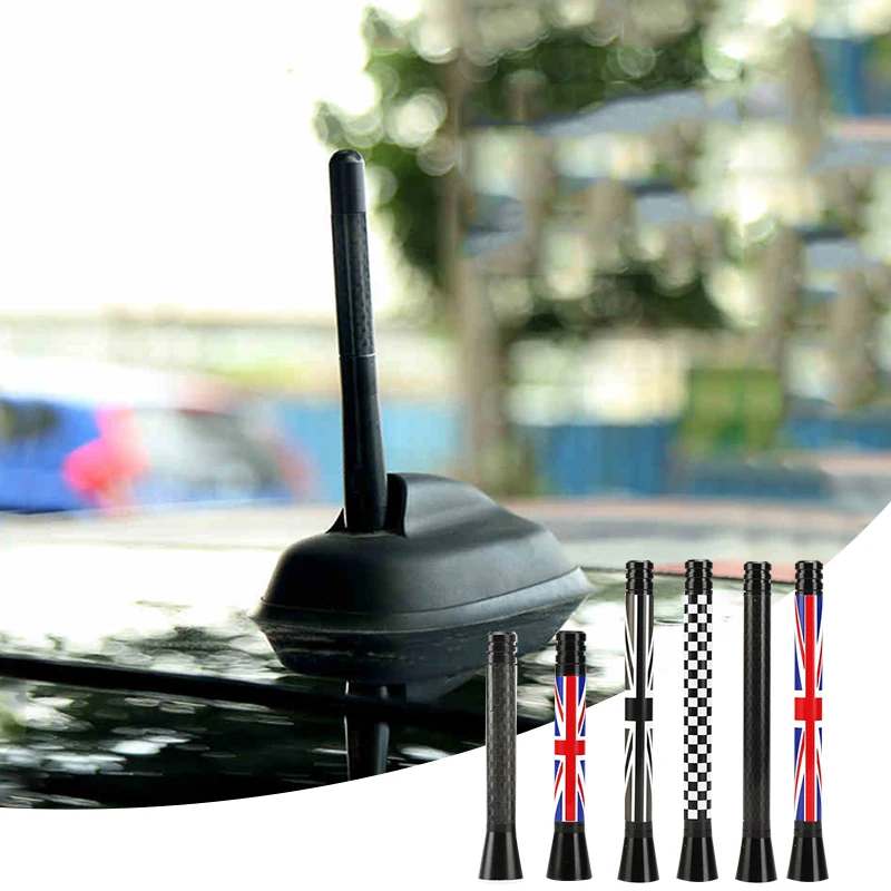 

Автомобильный радиоприемник FM Radome, декоративный чехол из углеродного волокна для BMW MINI F55 F56 F57 R55 R56 R57 R60 R61, аксессуары для внешней модификации