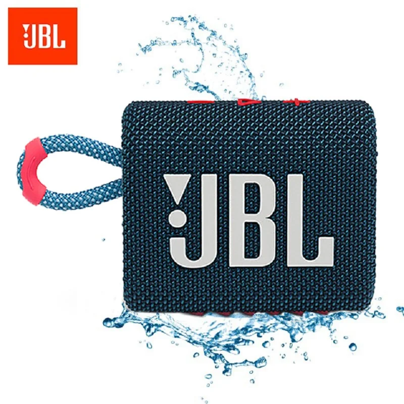 

Оригинальный Портативный беспроводной Bluetooth мини-динамик JBL GO3 IPX7 для душа, вечеринки, перезаряжаемый динамик s, водонепроницаемый спортивны...