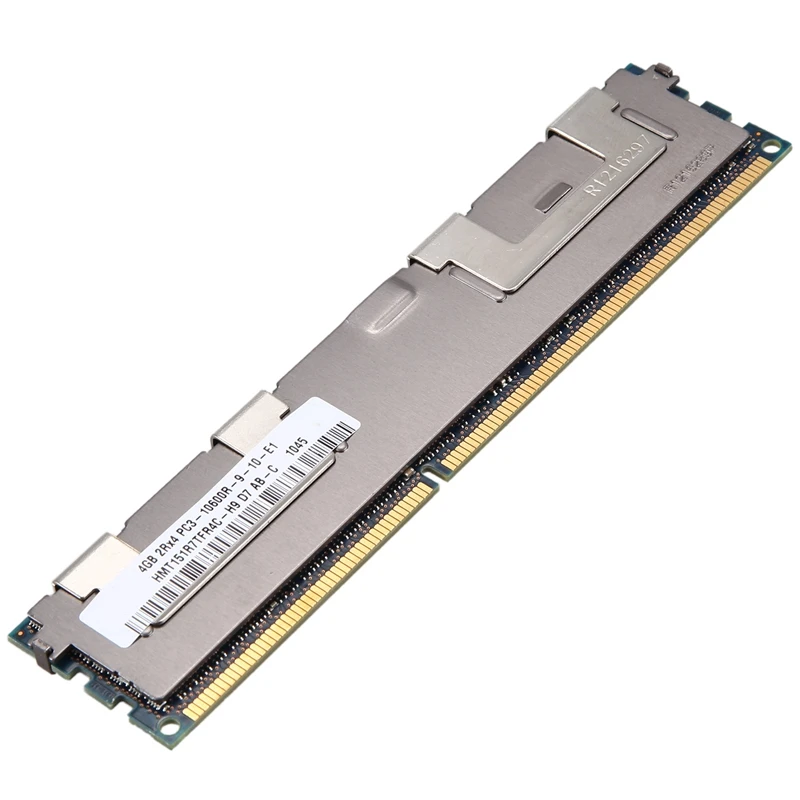 4 ГБ DDR3 памяти Оперативная память 2Rx4 PC3-10600R 1 5 V 133 Гц кода коррекции ошибок 240-Pin