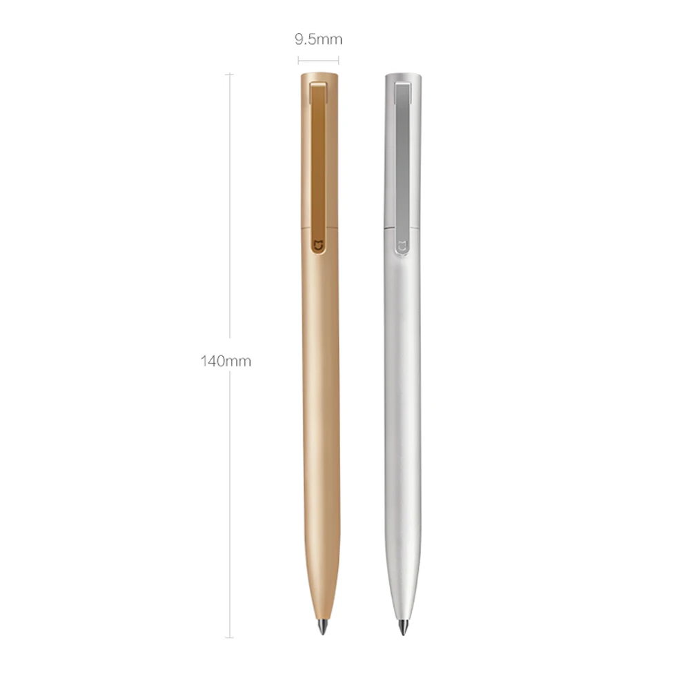 В наличии шариковая ручка xiaomi Mijia металлическая 0 5 мм с гладким