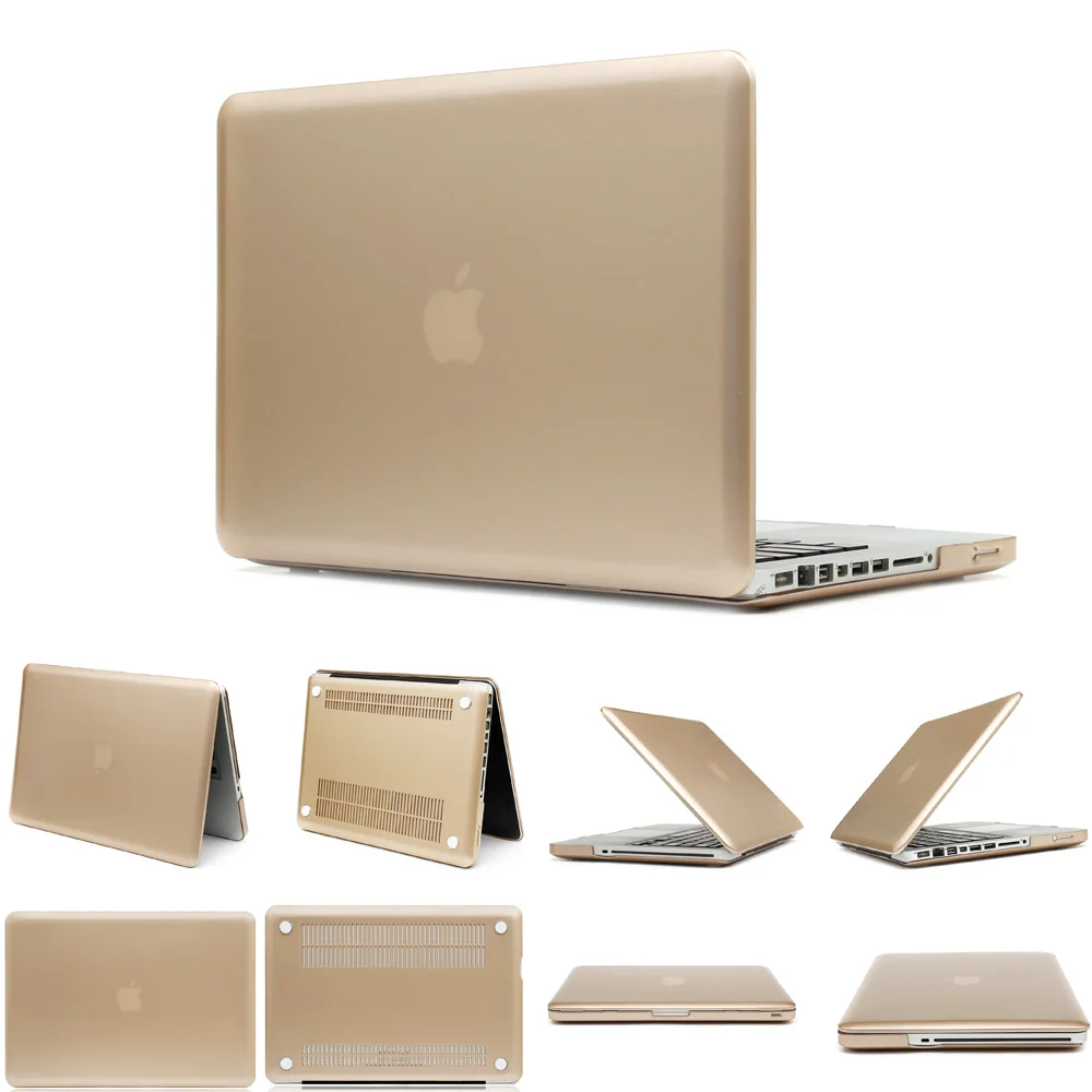 Матовый чехол для ноутбука A1278 A1286 с металлической отделкой Macbook Pro 13 3 15 4 дюйма