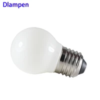 lampada led filament e27 bulb light g45 220v dimmer milky shell super 4w white 6000k daylight energy saving dimmable home lamp