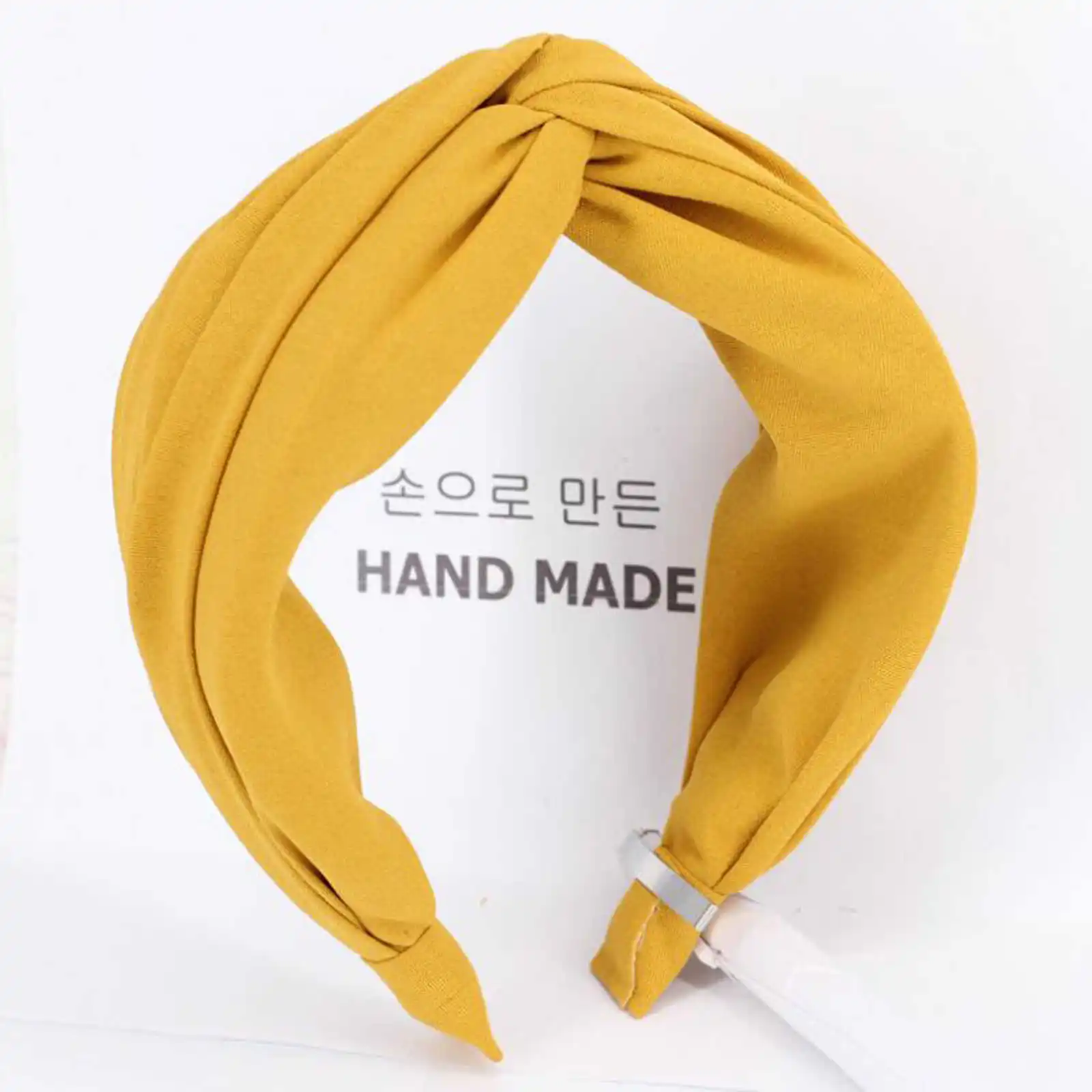 

New Classic Turban Women Headband Solid Hairband Wide Side Hair Band Solid Wide Plastic Hair Hoop Accessories