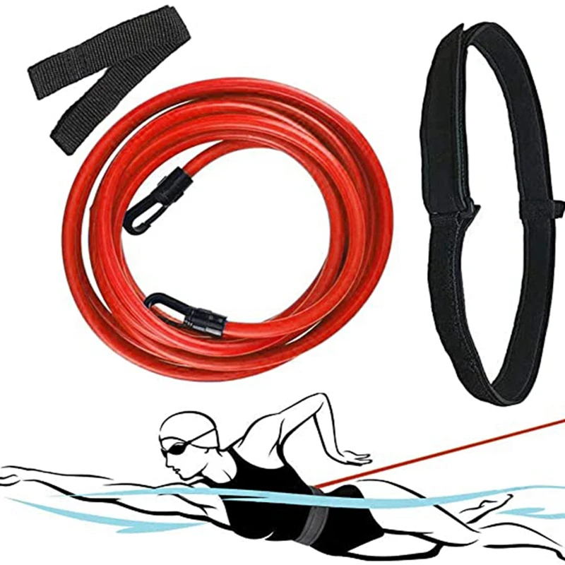 

Swimming Resistance Special Strength Training Elastic Rope Set-5 Colors Elastic Rope Length 4m Conventional Outer Diameter 9mm