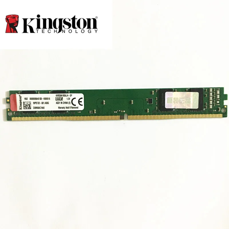 

Kingston ddr4 rams 4gb 2666mhz KVR26N19S6L/4 1.2V 2666 4GB DDR4 Desktop memory