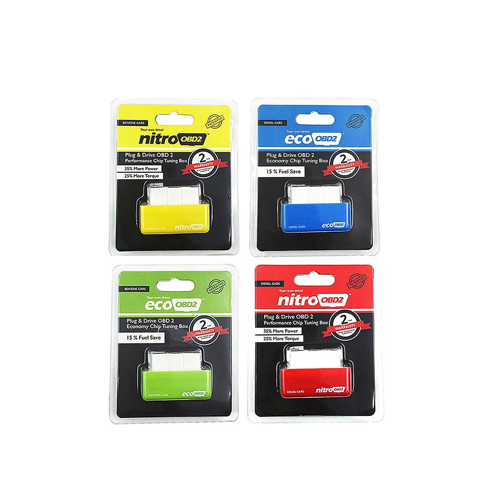 ECO Nitro OBD для BMW Benzine дизель OBD2 чип блок настройки штекер низкая эмиссия больший