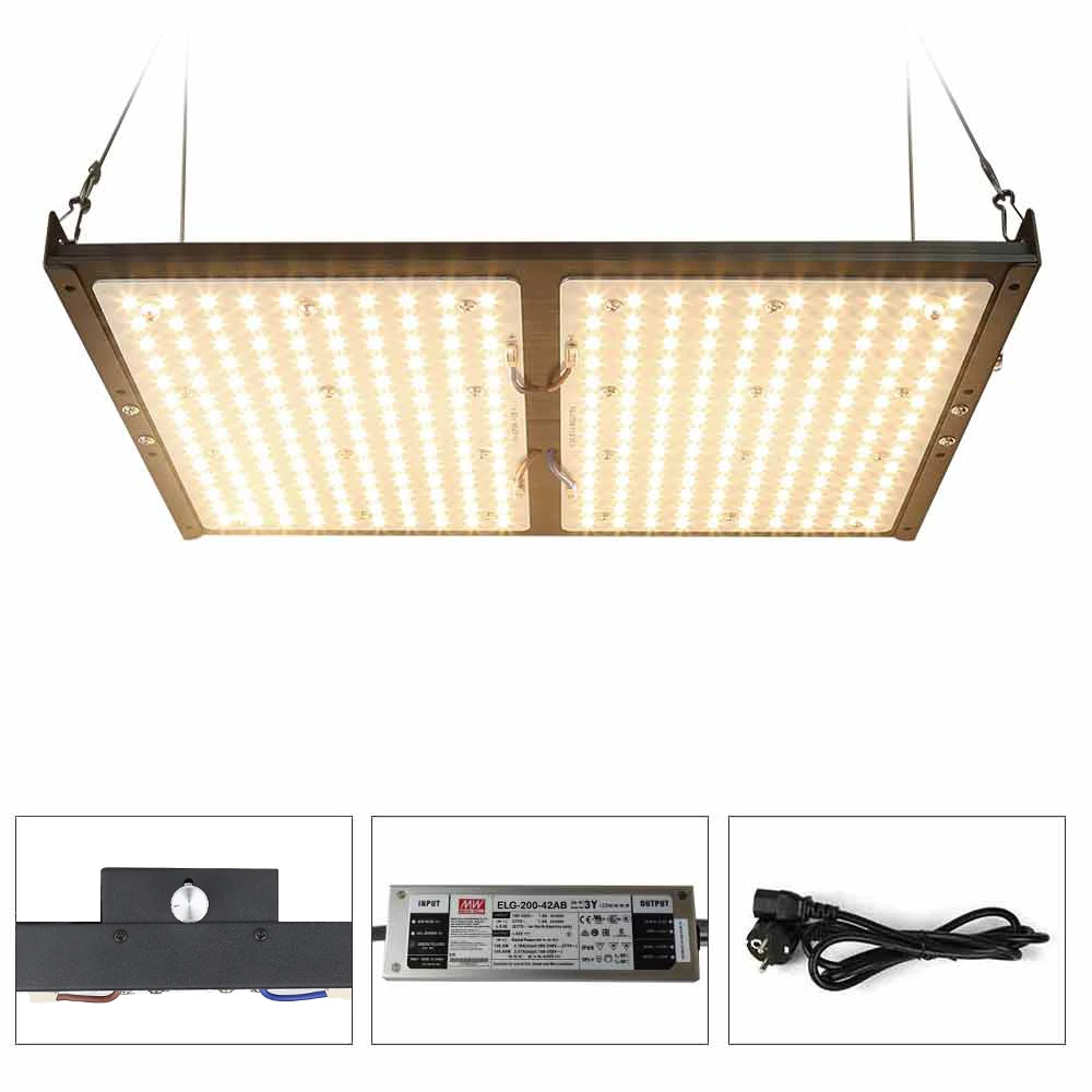 

Dimmable Quantum LED Grow Light Board Full Spectrum SAMSUNG LM301B 300W Plant Growing Lamp For Indoor Greenhouse Plants Growth