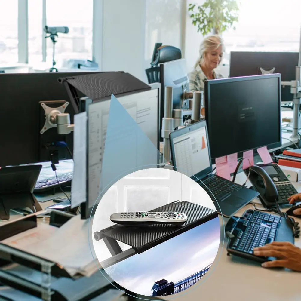 Настольная подставка для мониторов телевизора креативная полка хранения 1 шт. |