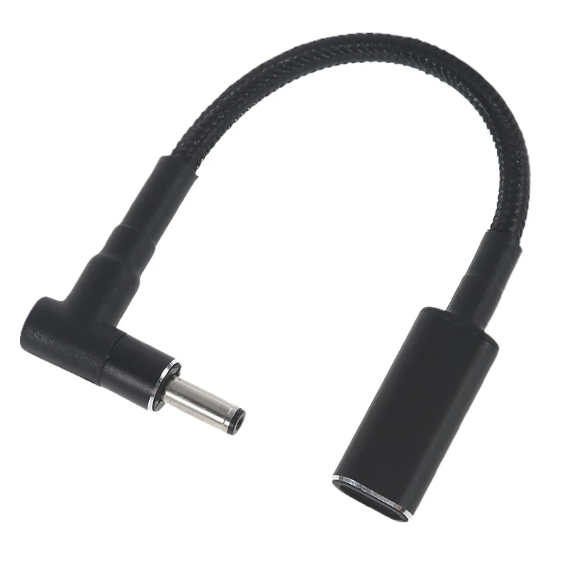 

PD 100W Type C to DC 4.0 X1.35mm Braided Cord Support Charge Data Sync Laptop Cellphone Charging Accessories