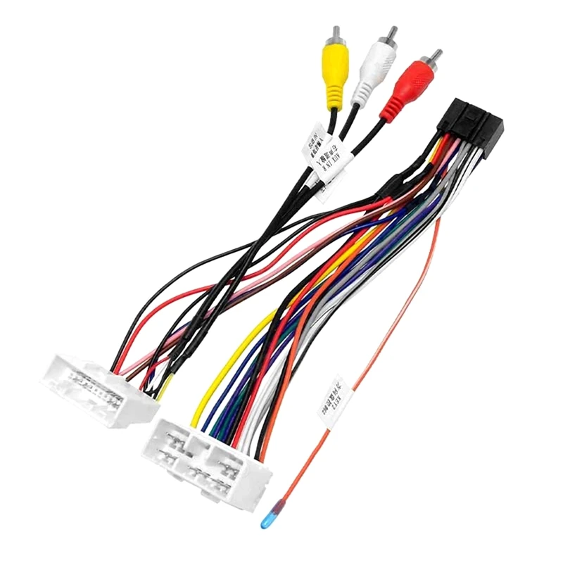 

Car Stereo Audio 16PIN Android Power Cable Adapter CD/DVD Player Wiring Harness for Subaru Forester