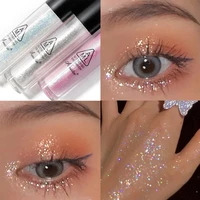 diamond glitter eyeshadow liner pencil face makeup highlighter matte pink silkworm champagne gold liduid eyeliner eyeliner gel