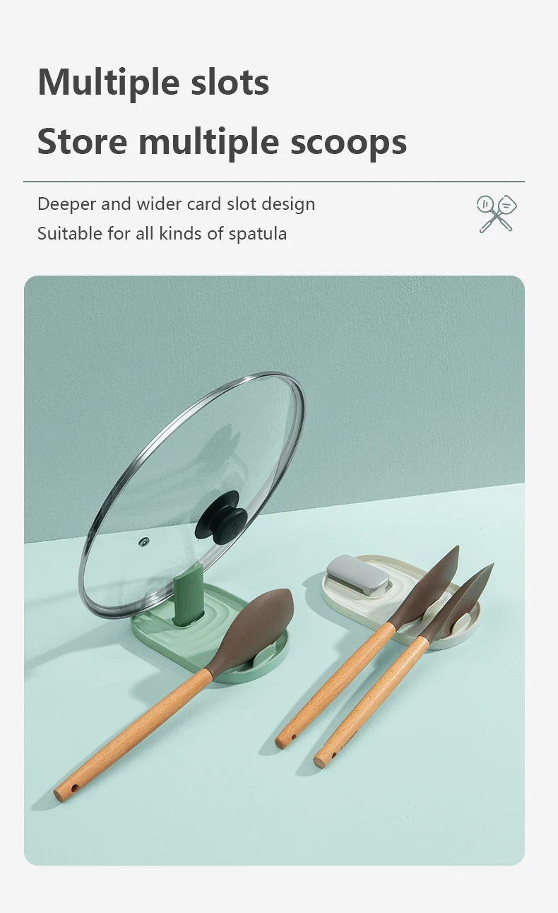1 шт. лопатка коврик полка подставка для ложки держатель крышки кастрюли стойка