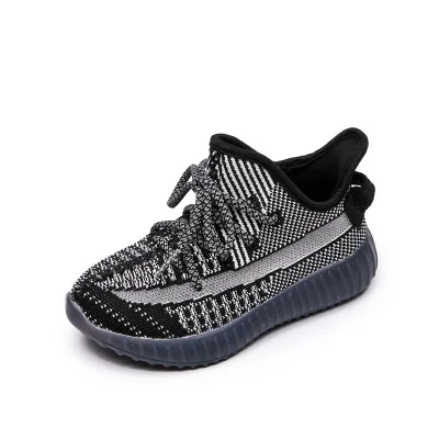 2019 Новые девушки спортивный non-slip светящееся кружево обувь из сетчатого