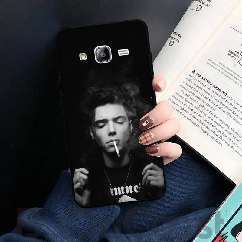 Hrmes Andy Biersack Veil Brides BVB Soft Rubber Phone Cover For Samsung Galaxy J7 J6 J8 J4 J4Plus DUO J7NEO J2 Prime | Мобильные