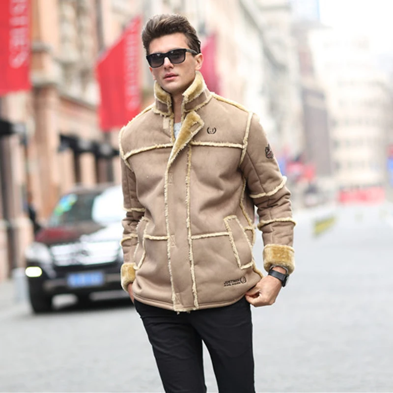 2020 New Arrivals Winter Warm Mens Fur Jackets and Coats Outerwear Designer Brand Vintage Mans Overcoats DA524 | Мужская одежда
